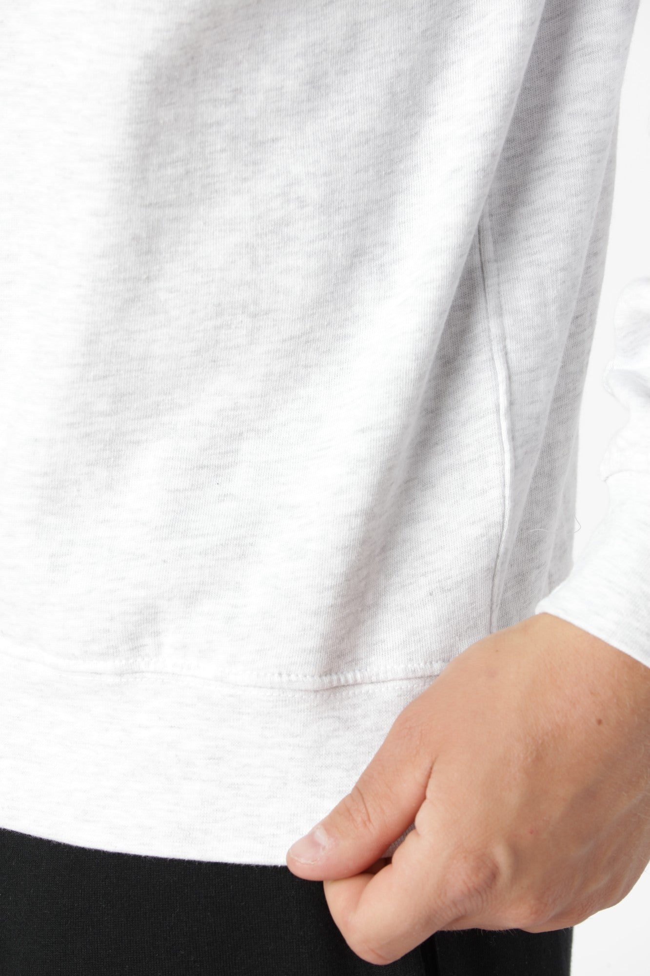 Alsidig Classic sweatshirt i Grå, der passer til både afslapning og arbejde