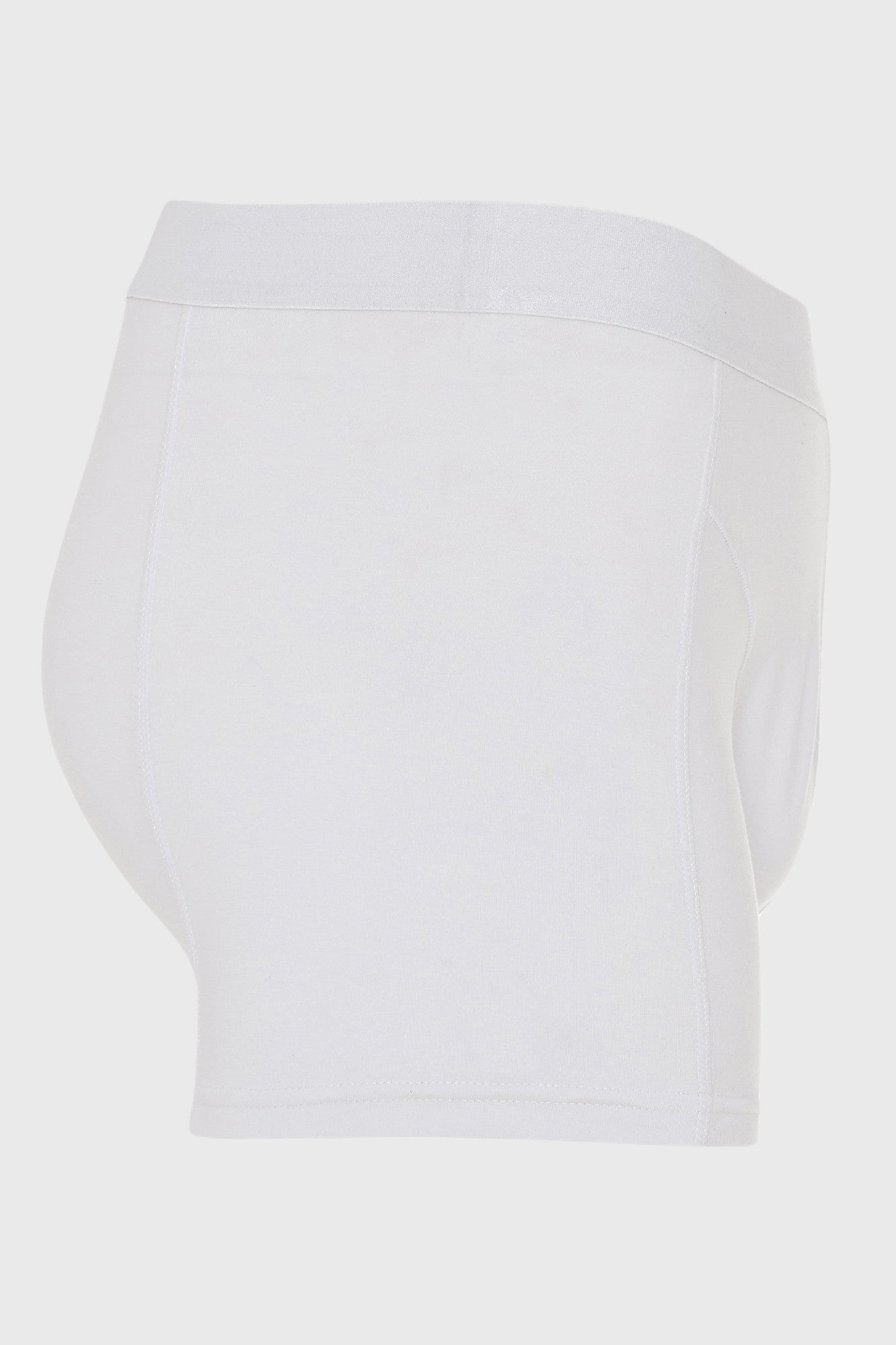 Åndbare økologiske tights underbukser i farven hvid, fremstillet i strækbart og blødt bomuldsmateriale.