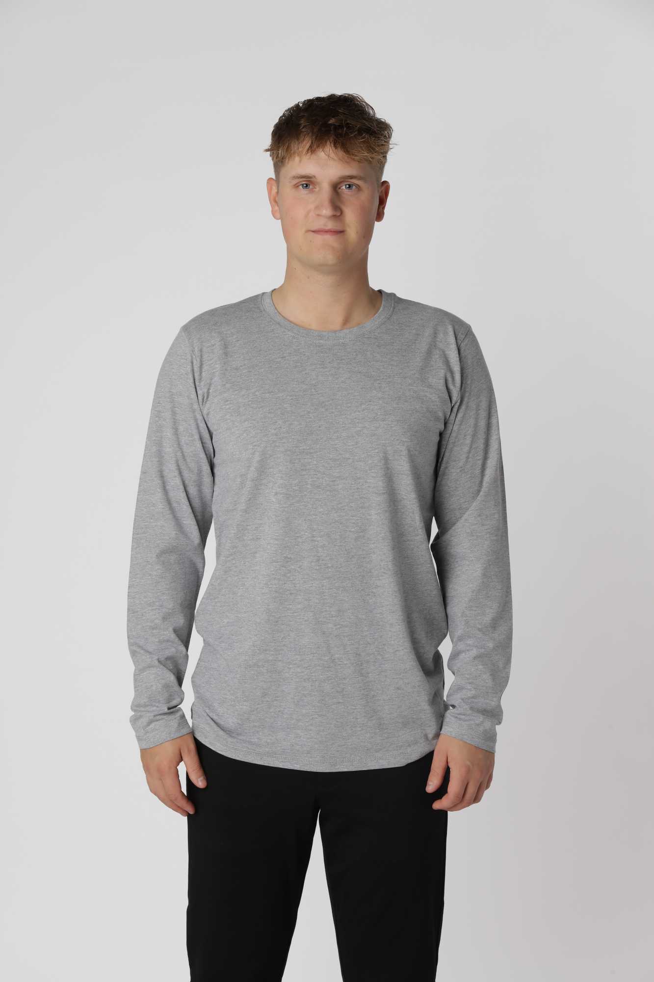 Essential Langærmet T-shirt, 2 stk.